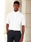 Short Sleeve Oxford Shirt - white  65-112-0