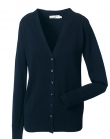 715 Ladies V-Neck Knitted Cardigan